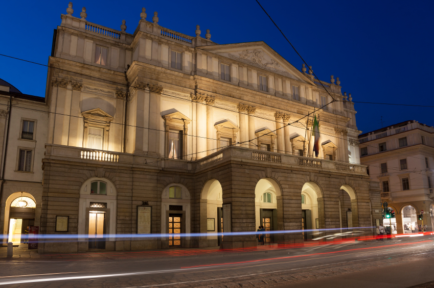 La Scala Opera House, Milan, Lombardy, Italy